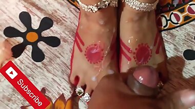 Indian Cum on Feet Alta Village Desi Fuck Hardcore Clear Hindi Audio