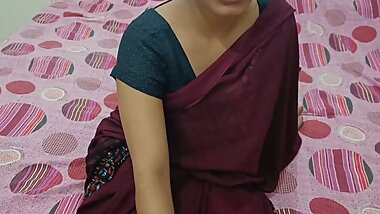 Hot Indian Desi Village Bhabhi was Fuck Hard with Dever Clear Hindi Audio