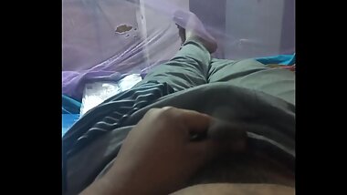 Indian Boy Masturbation and Cumshot in Public Area