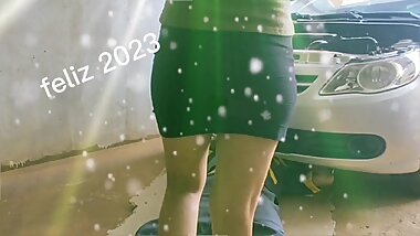 Trabalhando e Metendo Gostoso Nesse Rabao Delícia 😋