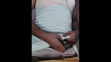 Indian Transgender Male Masturbation