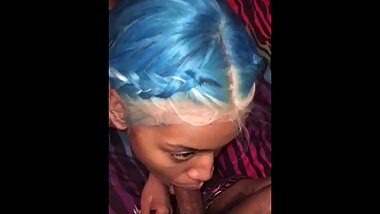 Step Sister Sucks me up