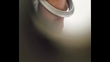 Urinal spy sexy Indian guy