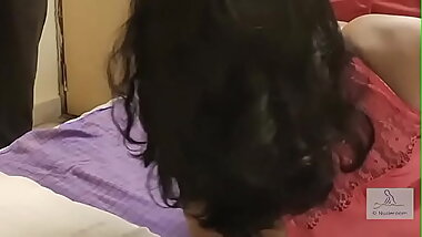 Indian wife body massage and cuckold husband record. Part 1